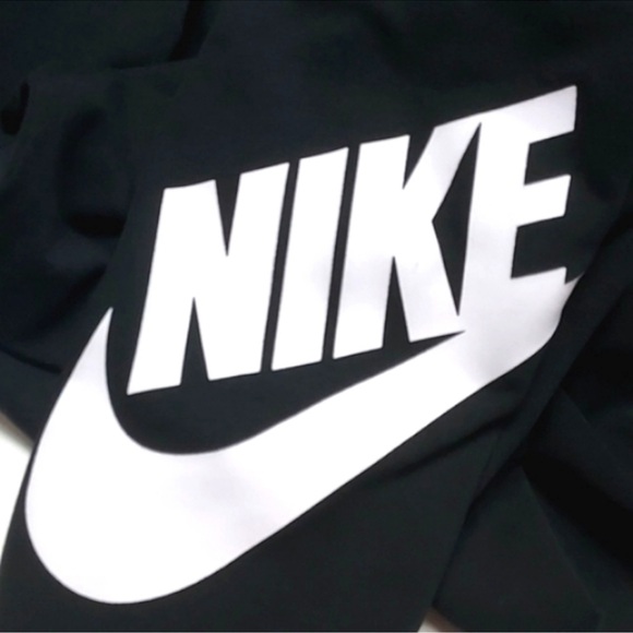 Nike Leggings Essential High Rise Swoosh Logo Black Size XS - Picture 4 of 6